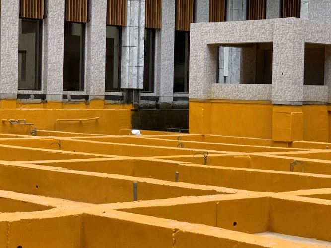 台中市烏日區夢幻城中庭